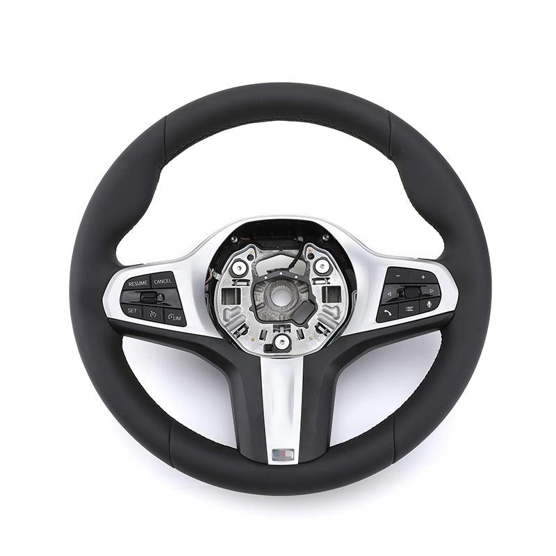 Custom carbon fiber steering wheel for luxury and performance vehicles