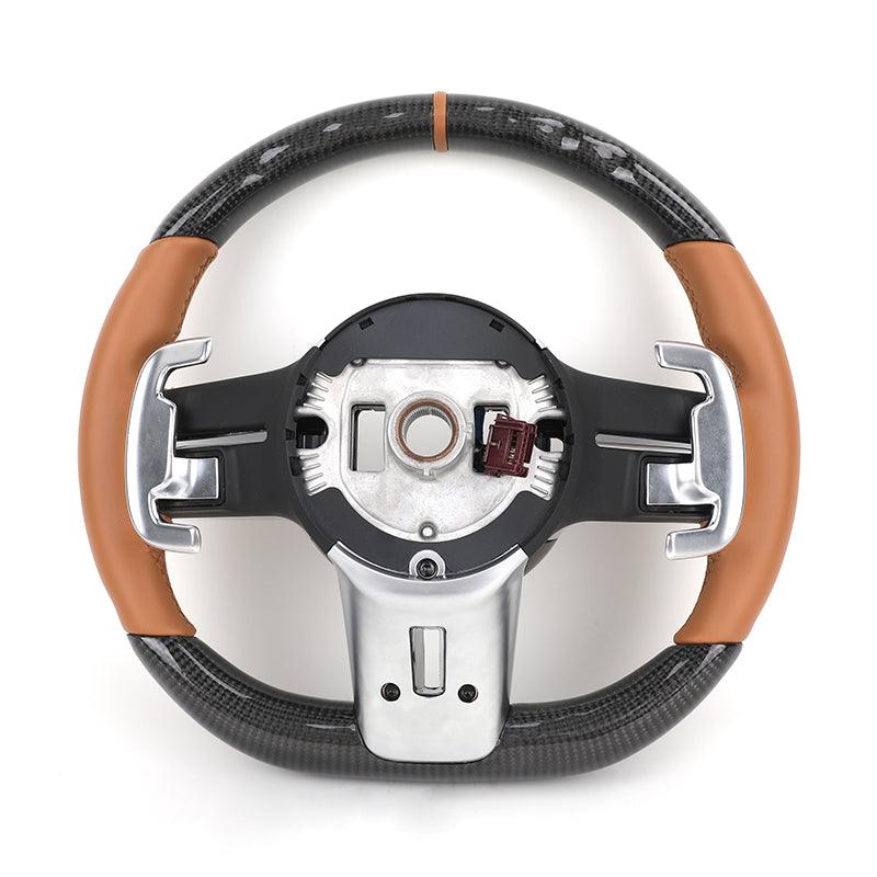 2024 Volant Lenkrad Carbon Steering Wheel for Mercedes Benz W205 W207 CLS W218 W217 C217 X217 W124 GLB C55 C63s C63 AMG Lenkrad - YunLexus Custom Custom Steering Wheels for Mercedes