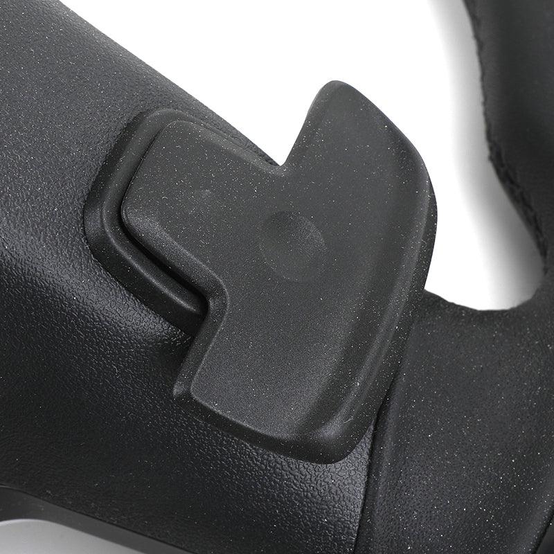 Black Wooden Leather Steering Wheel for Mercedes Benz GLE GLC W253 W166 W167 C167 V167 E63 C43 S63 E55 ML63 AMG GLE350 - YunLexus Custom Custom Steering Wheels for Mercedes