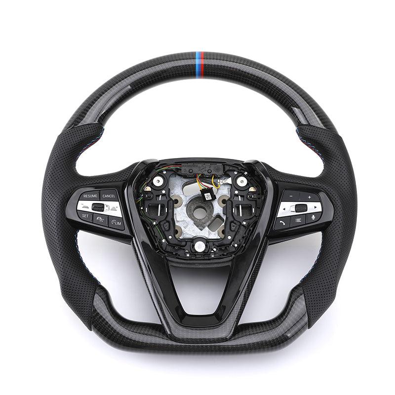 Carbon Fiber Volant De Voiture Autos Carro Volant for BMW G Series G20 G80 G21 G81 G22 G30 G31 G32 G11 G12 G14 G15 G16 G01 G02 - YunLexus