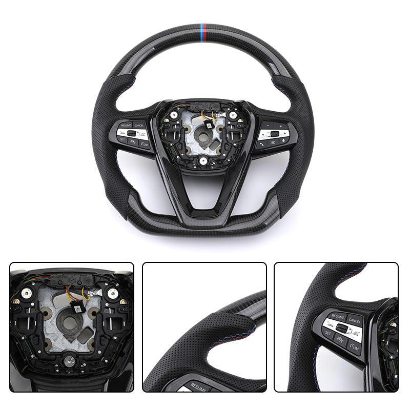 Carbon Fiber Volant De Voiture Autos Carro Volant for BMW G Series G20 G80 G21 G81 G22 G30 G31 G32 G11 G12 G14 G15 G16 G01 G02 - YunLexus