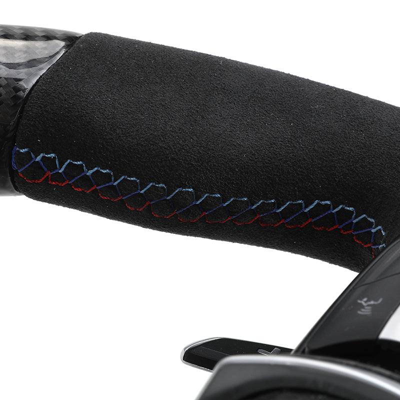 Custom Alcantara Leather Carbon Fiber M Sport Steering Wheel for BMW F30 F10 F32 E60 E46 E90 X5 E70 M3 M4 M5 M6 F90 F80 F82 F87 - YunLexus