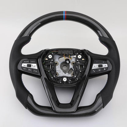 Custom Carbon Fiber Auto Car Steering Wheel for BMW G Series G20 G80 G21 G81 G22 G30 G31 G32 G11 G12 G14 G15 G16 G01 G02 G05 G06 - YunLexus