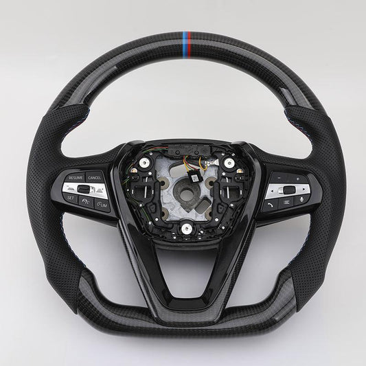 Custom Carbon Fiber Auto Car Steering Wheel for BMW G Series G20 G80 G21 G81 G22 G30 G31 G32 G11 G12 G14 G15 G16 G01 G02 G05 G06 - YunLexus