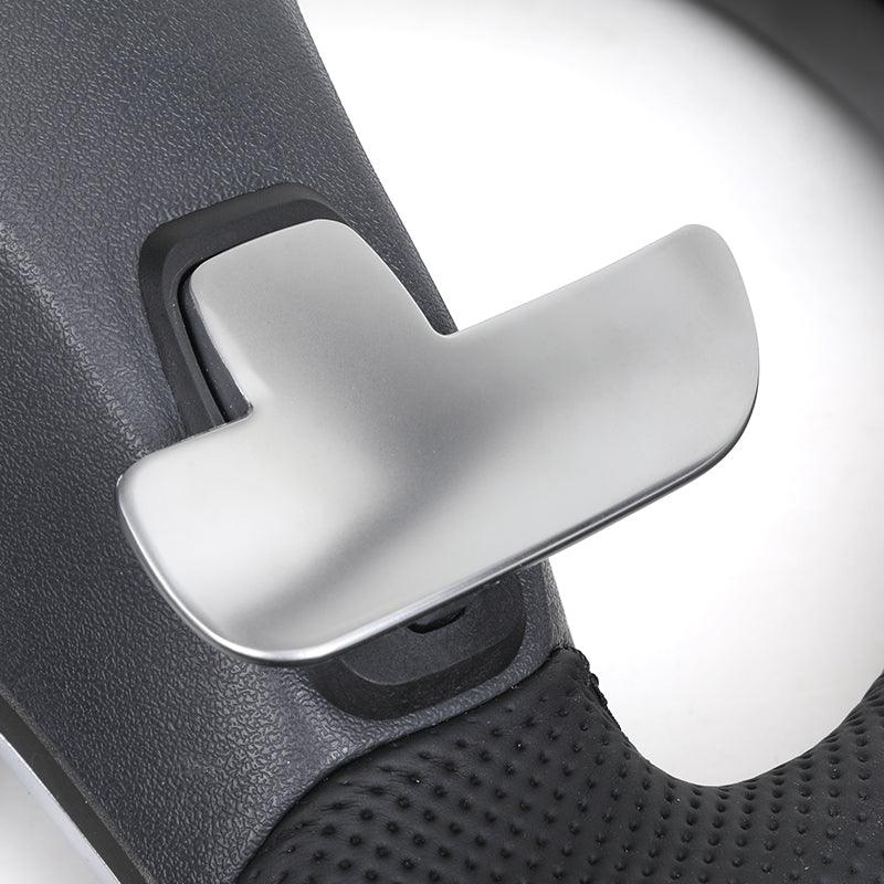 Custom Half Perforated Leather Piano Black Carbon Steering Wheel for Mercedes Benz W205 W213 W222 W163 C118 X290 C43 C63 AMG - YunLexus Custom Custom Steering Wheels for Mercedes