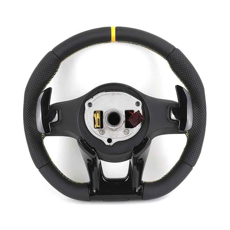 Custom Leather Steering Wheel for Mercedes Benz AMG W204 W205 W206 W207 W212 W213 X253 W217 W221 W222 W223 GLE W166 W167 W219 - YunLexus Custom Custom Steering Wheels for Mercedes