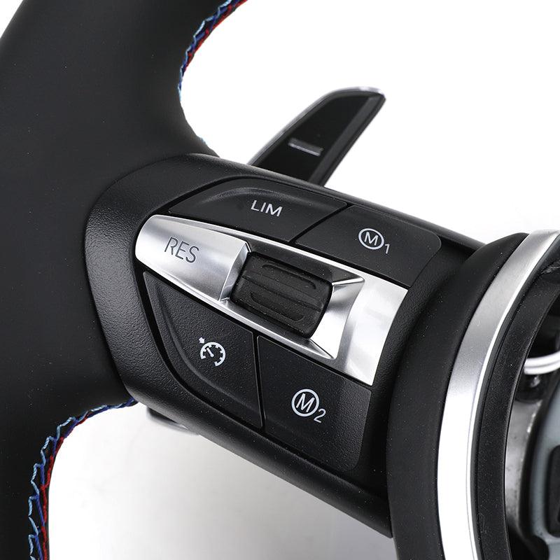 Custom LED Leather Carbon Fiber M Performance Steering Wheel for BMW E90 E60 E46 X5 E70 X6 E71 E92 M3 E39 E82 E36 X1 E84 E63 E93 - YunLexus