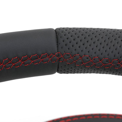 Custom Lenkrad Half Perforated Leather Steering Wheel for Mercedes Benz AMG W205 W212 W213 X217 W217 W166 W222 S400 GLE GLC GLB - YunLexus Custom Custom Steering Wheels for Mercedes