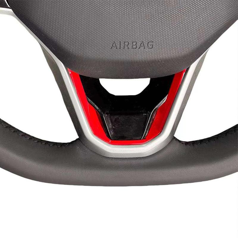 Custom Lenkrad Modified Full Leather Steering Wheel for VW Volkswagen Golf 8 R MK8 Gti Arteon Tiguan Touarge - YunLexus Custom Custom Steering Wheels for Volkswagen