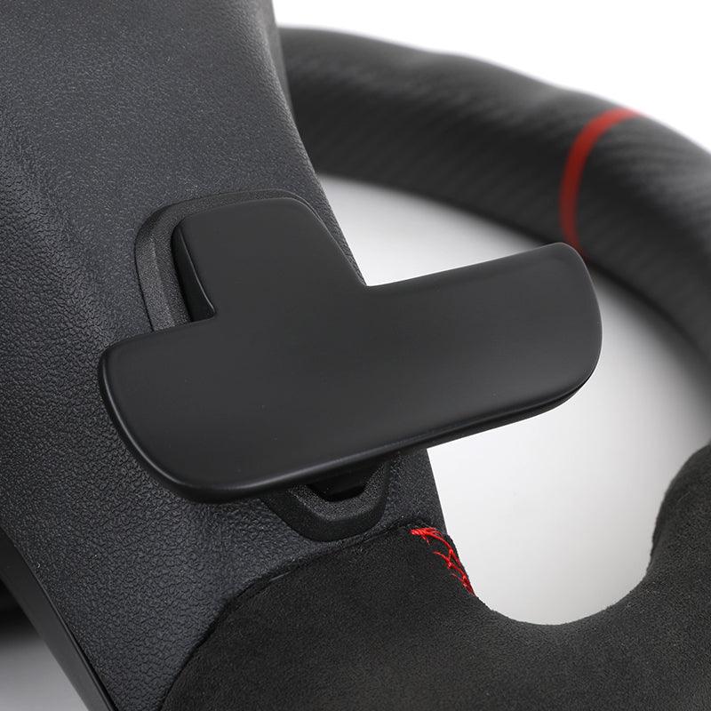 Custom Lenkrad Volant Half Alcantara Dry Carbon Steering Wheel for Mercedes W176 W213 W211 W213 W221 W218 W205 AMG GT ML W166 - YunLexus Custom Custom Steering Wheels for Mercedes