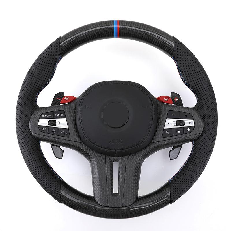 Custom M Sport Volante De Para Carro Auto Automovile Carbon Steering Wheel for BMW G38 G25 G30 G80 G82 G20 G01 G02 G11 G12 G15 - YunLexus
