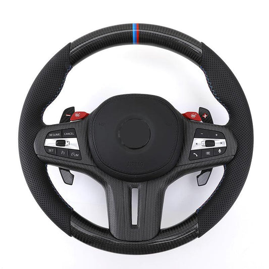 Custom M Sport Volante De Para Carro Auto Automovile Carbon Steering Wheel for BMW G38 G25 G30 G80 G82 G20 G01 G02 G11 G12 G15 - YunLexus
