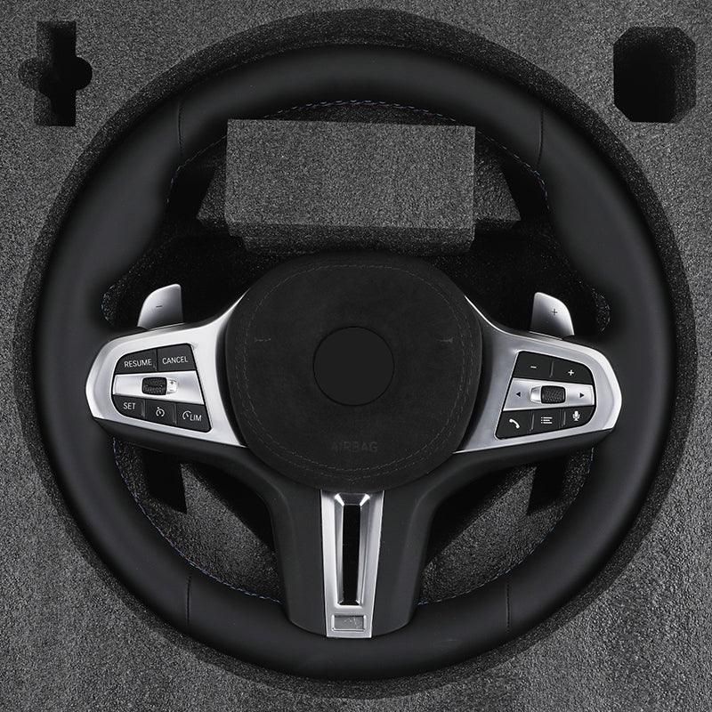 Custom Sport Volant Lenkrad Steering Wheel for BMW F90 M5 G20 G21 G30 G31 G32 X3 G01 X4 X3M F97 X4M F97 02 X5 G05 X6 G06 G11 G12 - YunLexus