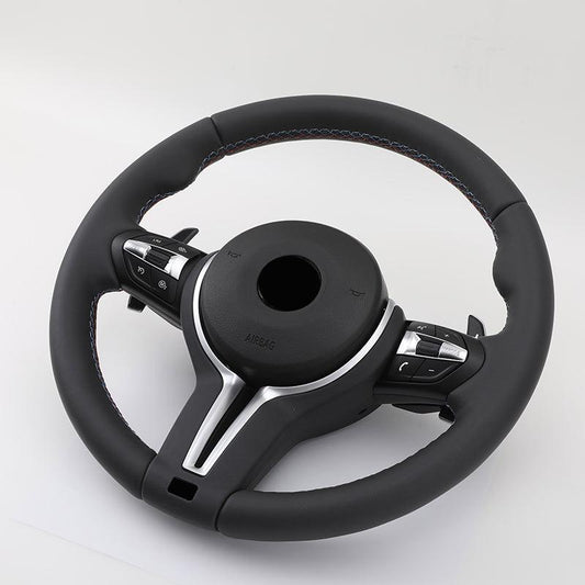 Custom Steering Wheel for BMW 1 3 5 7 Series X5 F15 E70 X6 F16 E71 X1 E84 F20 F22 F30 F32 F36 F40 F80 F90 E30 E92 F34 X2 F21 F33 - YunLexus