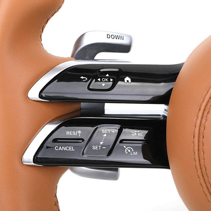 Custom Upgrade Leather Carbon Fiber DCT Steering Wheel for Mercedes Benz AMG GT W204 W205 W213 W212 W220 W221 W222 Gle 63 C63 - YunLexus Custom Custom Steering Wheels for Mercedes