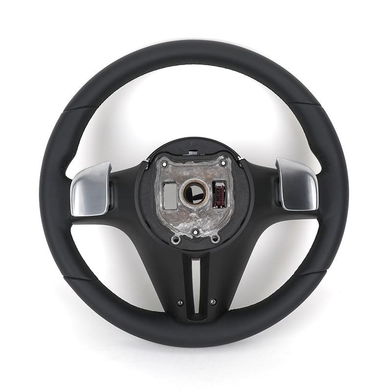 Custom Upgrade Volant Lenkrad Black Full Leather Steering Wheel for Mercedes Benz Maybach S-Class W221 W222 W223 AMG S63 GLS 600 - YunLexus Custom Custom Steering Wheels for Mercedes