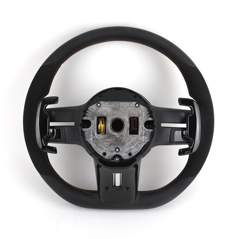Custom Volant Lenkrad Alcantara Steering Wheel for Mercedes Benz W206 W177 W216 W213 W221 W222 W223 GLC X254 GLE W167 GLS X167 - YunLexus Custom Custom Steering Wheels for Mercedes