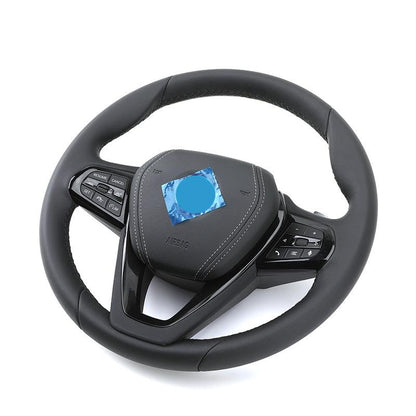 Customizable Stylish Leather Wrapped Car Steering Wheel for BMW 5 7 Series X7 G38 G12 G07 G30 G20 G80 G21 G81 G21 G22 G82 G30 - YunLexus