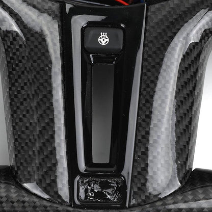 Customized Carbon Fiber Paddle Shifter Perforated Leather M Sport LED Steering Wheel for BMW G20 G30 G11 G80 M3 F80 M5 F90 M4 - YunLexus