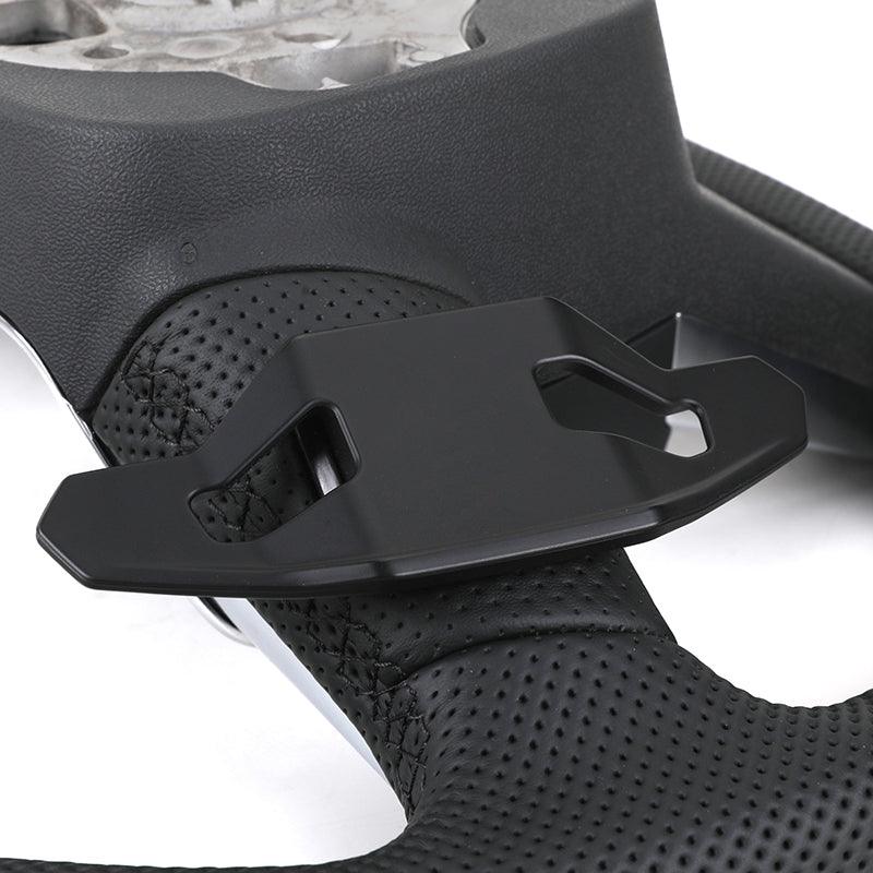 Customized Volant Lenkrad Flat Bottom Full Perforated Leather Steering Wheel for Audi A3 A4 A5 A6 A7 C8 S6 S7 RS RS6 RS7 RS8 TT