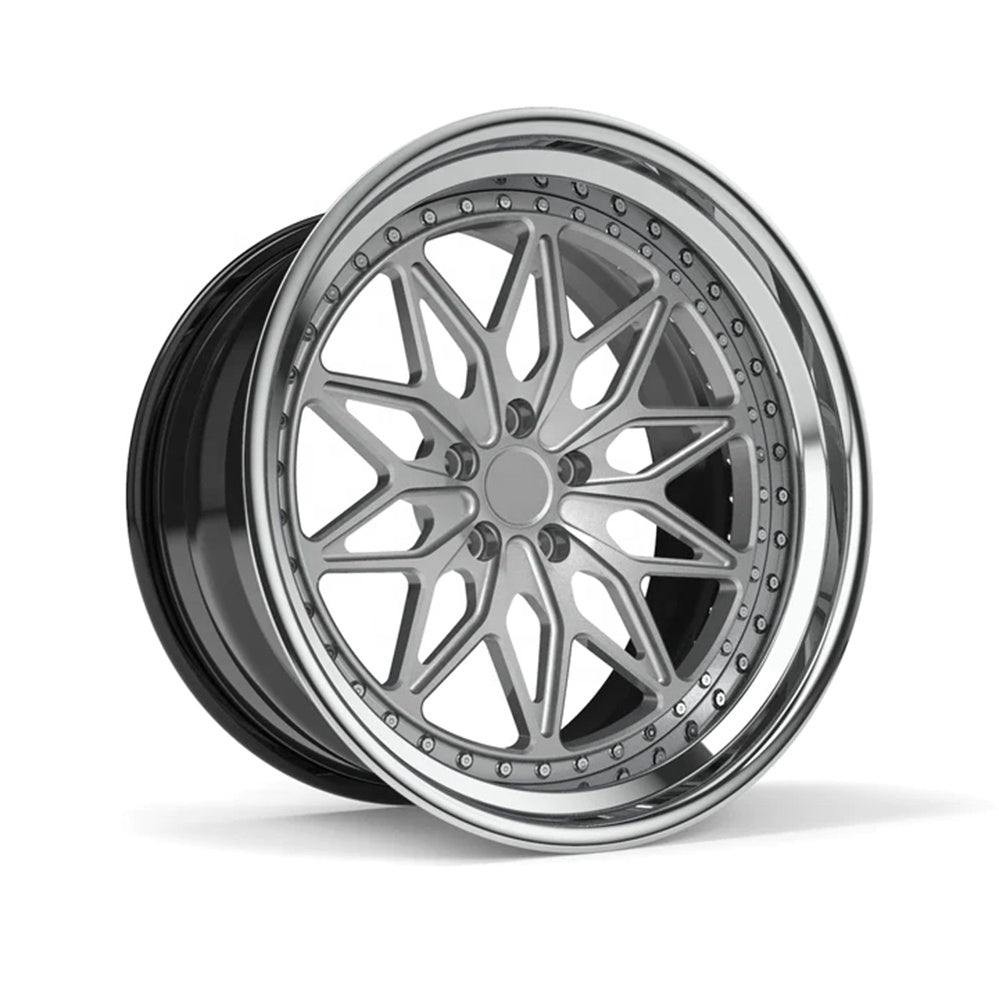 Three-Piece Forged Wheels (3 PC-06) - YunLexus Custom Forged Wheels