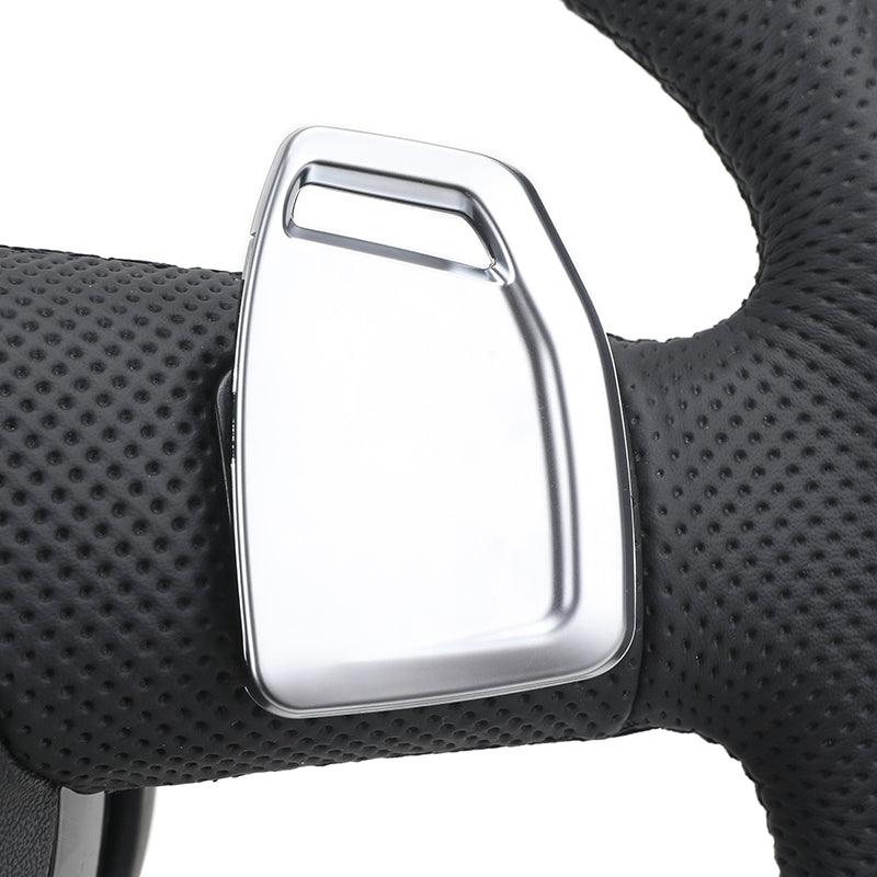 Half Perforated Leather S-Line Steering Wheel for Audi TT A3 A4 B8 A5 A6 C6 C7 A7 R8 RS RS3 RS4 RS5 S3 S4 S5 B9 RS6 RS7 Q3 Q5 Q7