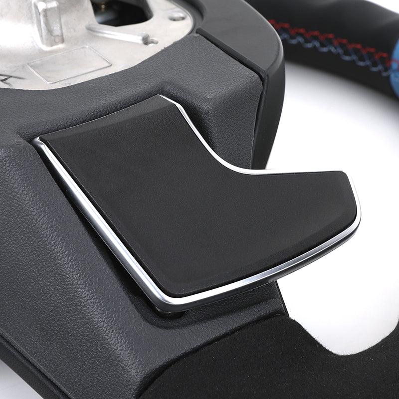 M Sport Carbon Fiber Trim Alcantara Leather Steering Wheel for BMW G20 G05 G06 G30 G38 G12 G15 G22 G8X M3 M4 F90 M5 G80 G82 G83 - YunLexus