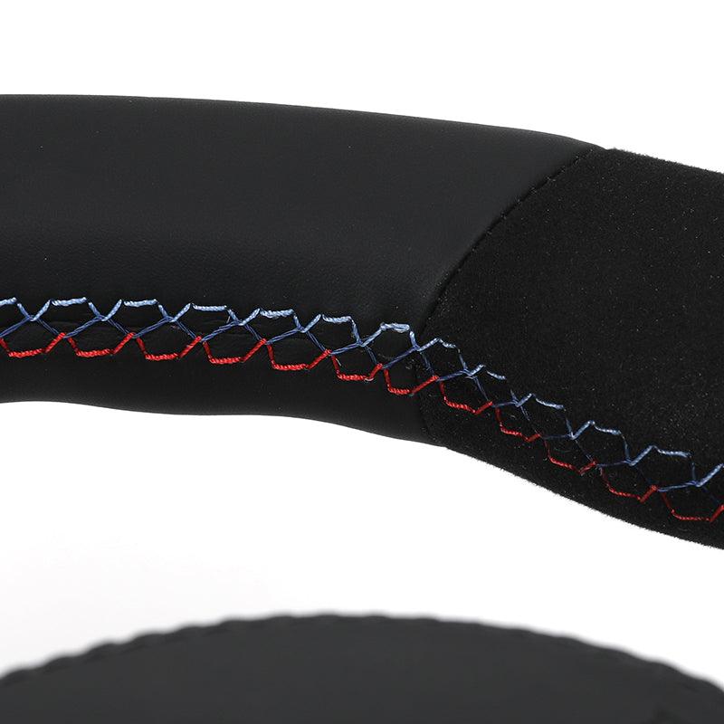 M Sport Carbon Fiber Trim Half Alcantara Leather Steering Wheel for BMW G20 G30 G31 X3 G01 G38 X4 G02 G80 G22 G32 G11 G12 G05 - YunLexus