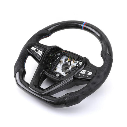 M Sport Carbon Steering wheel for BMW F22 E92 E39 M5 F90 E36 E90 M3 F80 E39 E90 F36 F82 F32 F30 F10 F80 E70 E93 E53 E60 F87 F12 - YunLexus