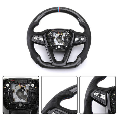 M Sport Carbon Steering wheel for BMW F22 E92 E39 M5 F90 E36 E90 M3 F80 E39 E90 F36 F82 F32 F30 F10 F80 E70 E93 E53 E60 F87 F12 - YunLexus