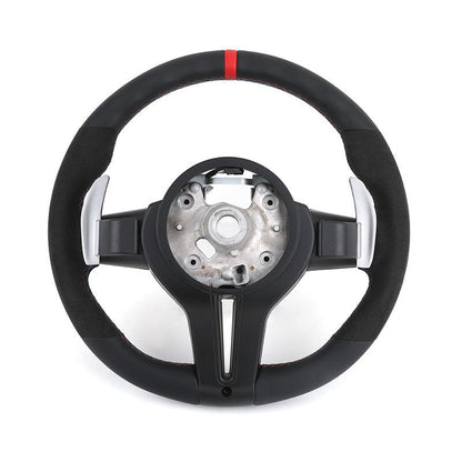 M Sport Volant Lenkrad Half Alcantara Steering Wheel for BMW F10 F20 F21 F22 F30 F31 F32 F33 F34 F35 F36 F07 F12 F13 M4 M3 F80 - YunLexus