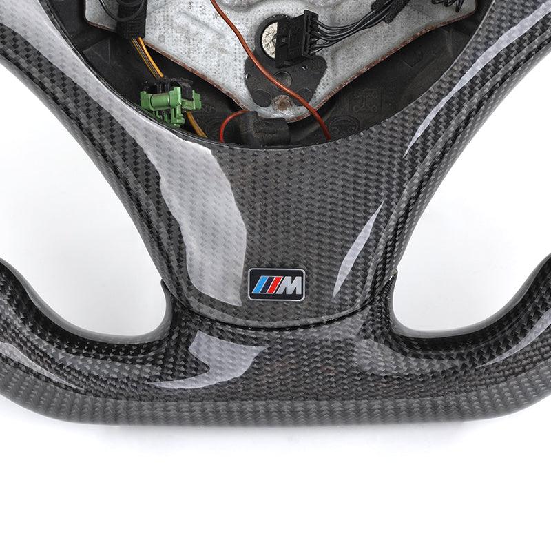 Original E Chassis Volant Carbon Fiber Steering Wheel for BMW E91 E90 E92 E93 E39 E46 E60 E61 E65 E66 E81 E82 E83 Z4 E89 E70 E71 - YunLexus