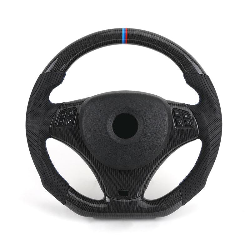 Original E Chassis Volant Carbon Fiber Steering Wheel for BMW E91 E90 E92 E93 E39 E46 E60 E61 E65 E66 E81 E82 E83 Z4 E89 E70 E71 - YunLexus