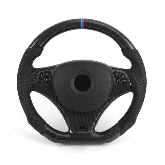 Original E Chassis Volant Carbon Fiber Steering Wheel for BMW E91 E90 E92 E93 E39 E46 E60 E61 E65 E66 E81 E82 E83 Z4 E89 E70 E71 - YunLexus