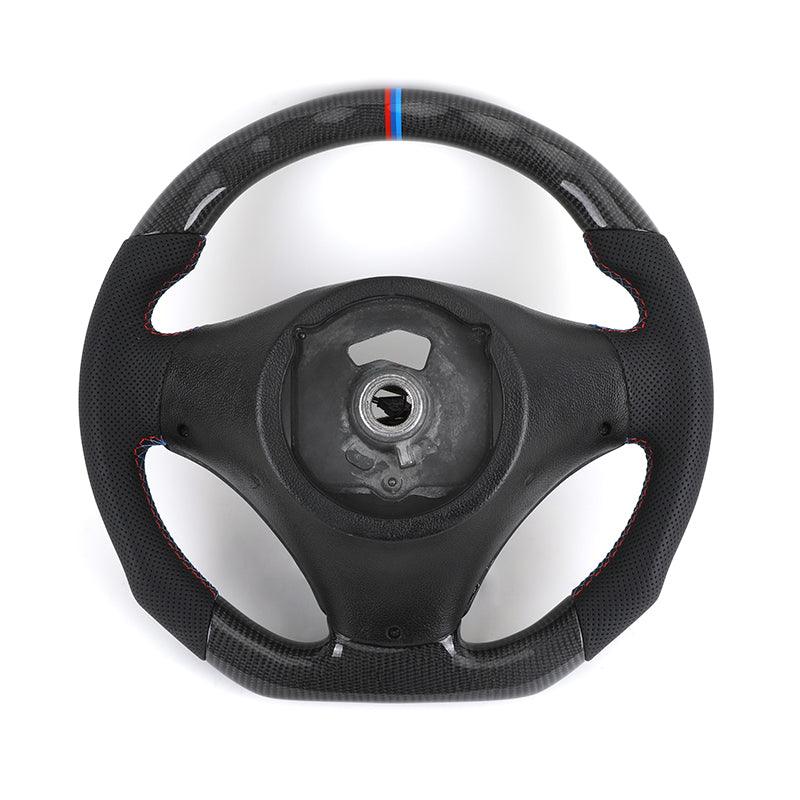 Original E Chassis Volant Carbon Fiber Steering Wheel for BMW E91 E90 E92 E93 E39 E46 E60 E61 E65 E66 E81 E82 E83 Z4 E89 E70 E71 - YunLexus