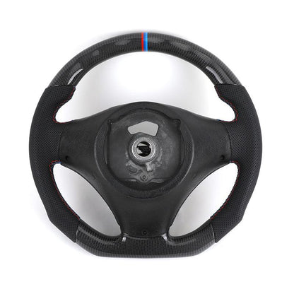 Original E Chassis Volant Carbon Fiber Steering Wheel for BMW E91 E90 E92 E93 E39 E46 E60 E61 E65 E66 E81 E82 E83 Z4 E89 E70 E71 - YunLexus