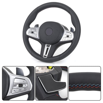 Original Heated Full Leather M Steering Wheel for BMW 7 Series G11 G12 G30 G80 M3 M4 G82 G70 X3M F97 X5M F85 X6M F86 F96 M240i - YunLexus