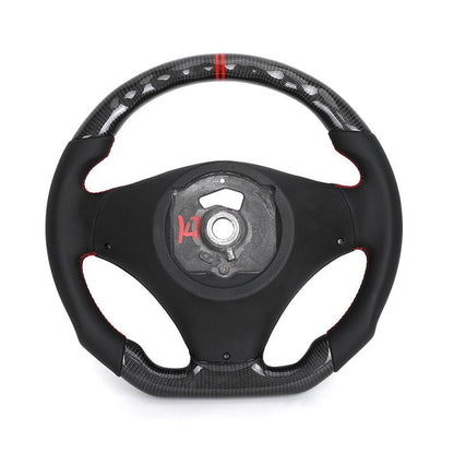 Original M Sport Half Leather Carbon Fiber Steering Wheel for BMW E39 E60 M5 E61 E81 E82 E83 E87 Z4 E89 E90 E91 E92 E93 E70 E71 - YunLexus