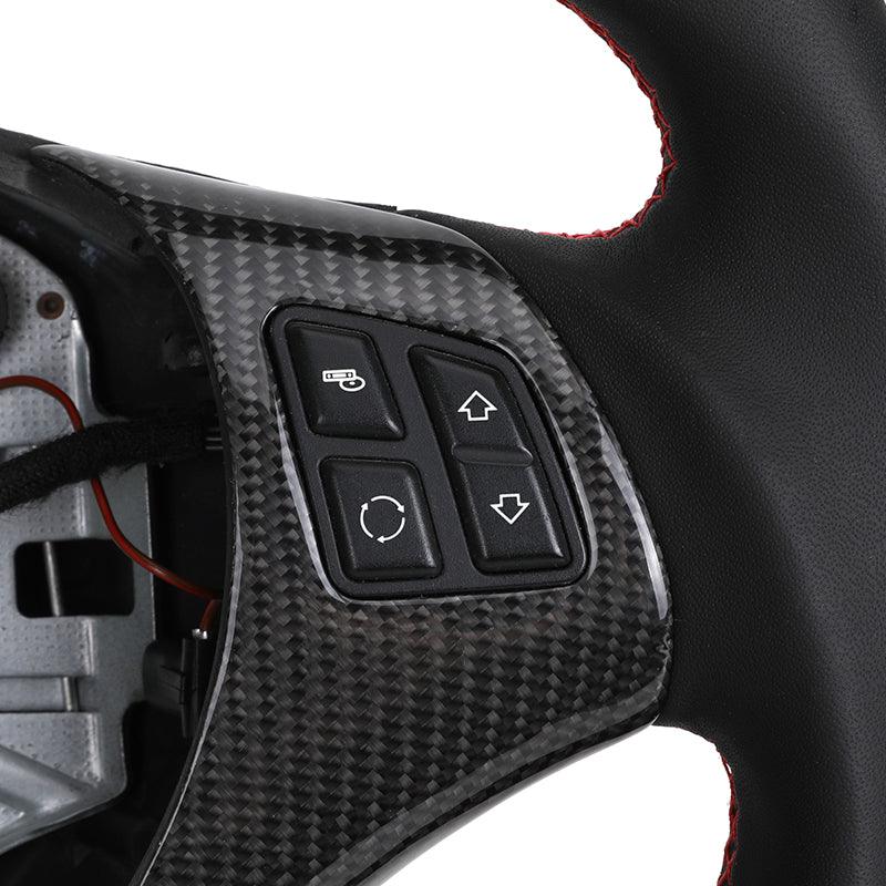 Original M Sport Half Leather Carbon Fiber Steering Wheel for BMW E39 E60 M5 E61 E81 E82 E83 E87 Z4 E89 E90 E91 E92 E93 E70 E71 - YunLexus