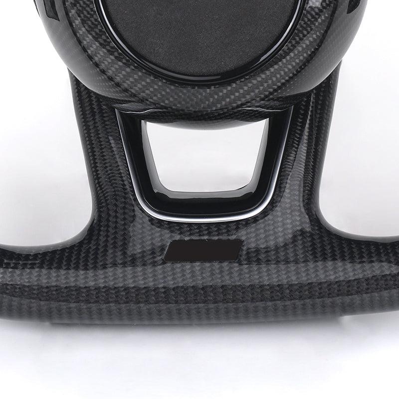 S-Line With Carbon Cover Half Alcantara Carbon LED Steering Wheel for Audi RS RS3 RS6 C8 A3 A4 A5 A6 C7 B7 B8 B9 Q5 Q7