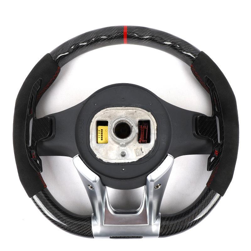Upgrade Carbon Fiber Steering Wheel for Mercedes-Benz AMG GT GLA CLA GLC GLS GLE G500 G55 G350 G63 GLC300 E200 E300 E320 C63S - YunLexus Custom Custom Steering Wheels for Mercedes