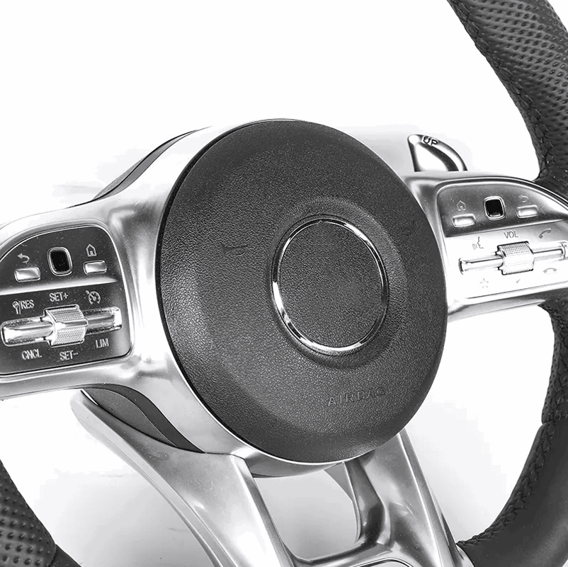 Upgrade Carbon Fiber Steering Wheel for Mercedes-Benz AMG GT GLA CLA GLC GLS GLE G500 G55 G350 G63 GLC300 E200 E300 E320 C63S - YunLexus Custom Custom Steering Wheels for Mercedes