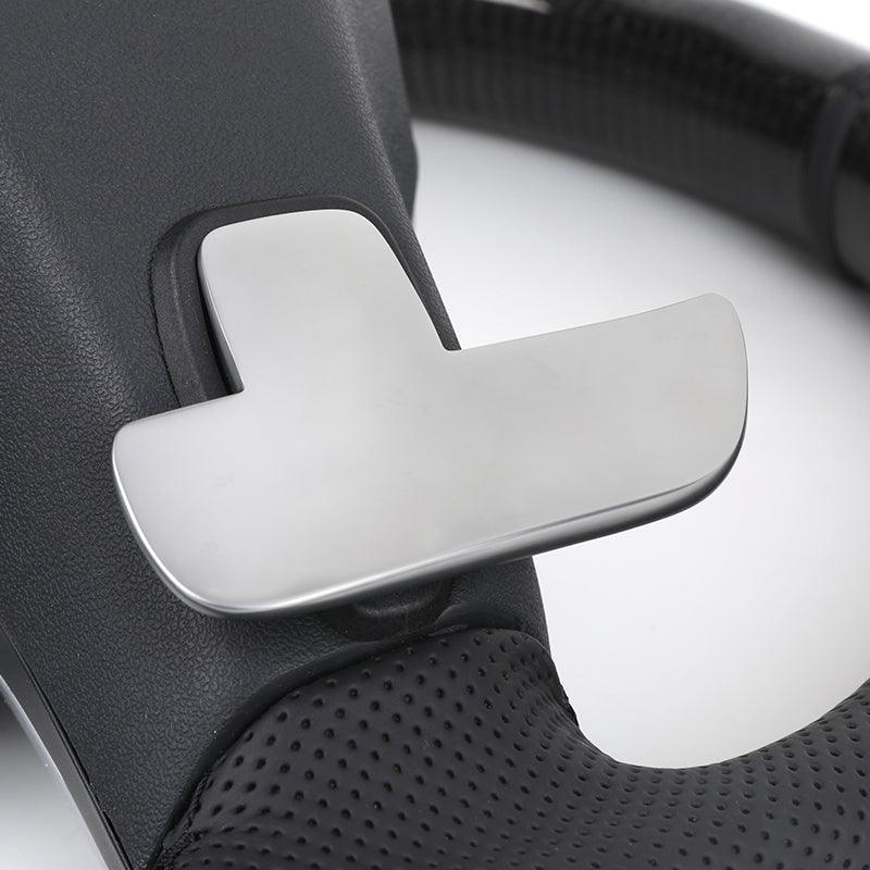 Upgrade Half Leather Carbon Fiber Steering Wheel for Mercedes Benz G Wagon W463 G63 W204 W205 W211 W212 W213 GLA X156 GLC X253 - YunLexus Custom Custom Steering Wheels for Mercedes