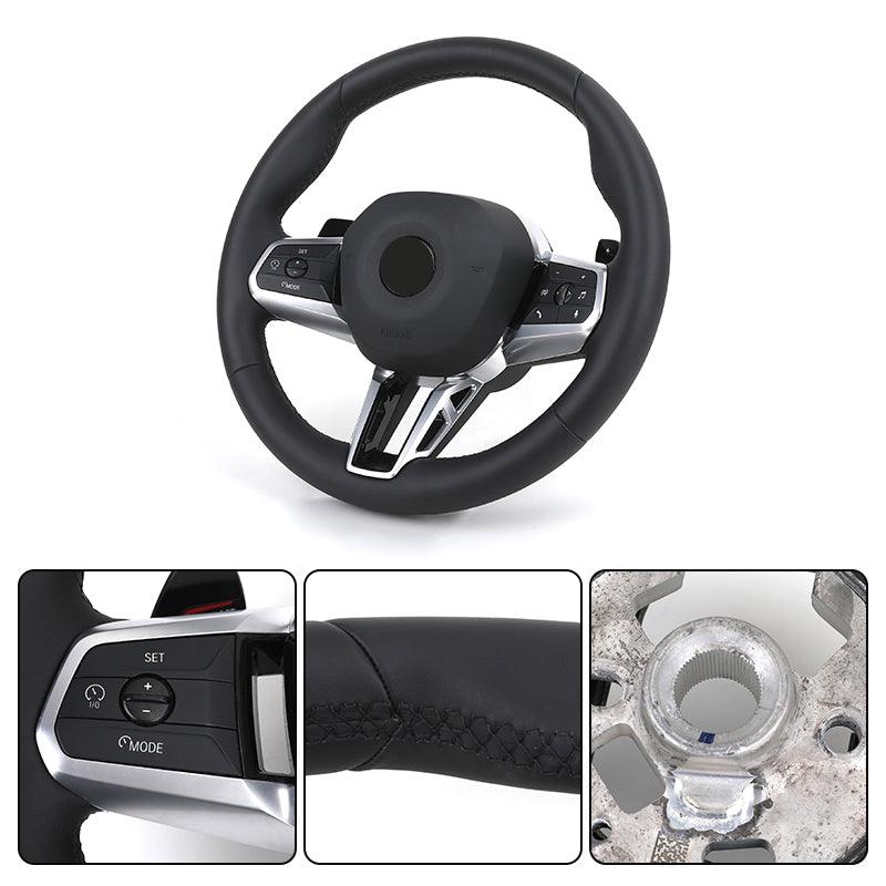 Upgrade ID8 Lenkrad Volant Leather M Sport Steering Wheel for BMW F10 F30 F20 F01 F07 F22 F32 F82 M4 M2 M3 X5 F15 F85 X6 F16 F86 - YunLexus