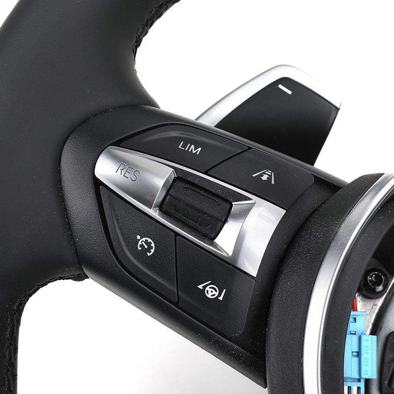 Wide Paddle M Sport Steering Wheel for BMW F10 F30 F80 E60 E90 E92 F01 F11 F20 F22 F31 X5 E70 E71 F15 X6 E71 F16 M5 M3 M4 F82 - YunLexus