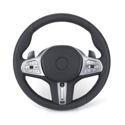 With Heated Full Leather M Sport Steering Wheel for BMW G20 G21 G80 G81 M3 G42 G82 G83 M4 G87 M2 F90 G30 M5 G11 G12 M340i M440i - YunLexus