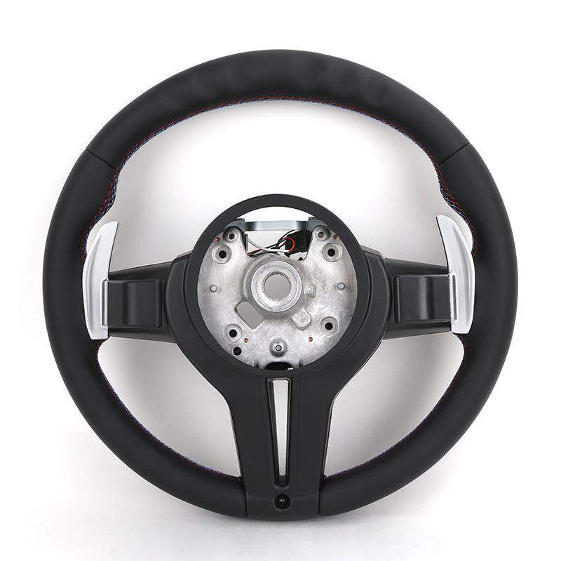 With LED Display Alcantara M Sport Volante Steering Wheel for BMW M3 M4 F10 F30 X5 E70 F15 F20 F32 F15 X1 E84 X6 E71 F02 Z4 E89 - YunLexus