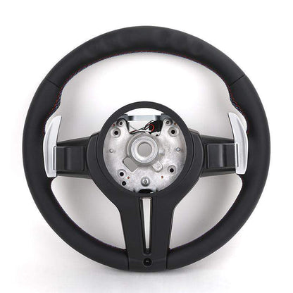 With LED Display Alcantara M Sport Volante Steering Wheel for BMW M3 M4 F10 F30 X5 E70 F15 F20 F32 F15 X1 E84 X6 E71 F02 Z4 E89 - YunLexus