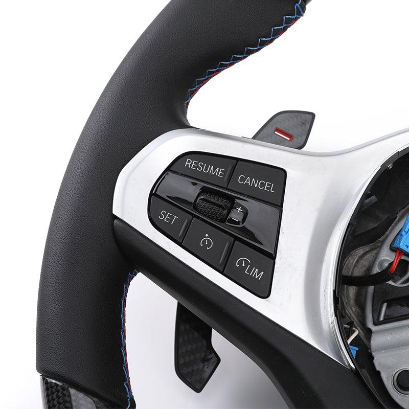 With M Sport MP Paddle Shifters Carbon Autos Carro Volant De Voiture Deportivo Volant for BMW G30 G31 G38 G11 G12 X7 G07 G21 G81 - YunLexus