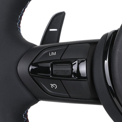 With Piano-black Trim M Sport Leather Steering Wheel for BMW F10 F20 F30 F40 F44 F45 F52 X1 F48 X2 F47 F80 F82 F87 M2 M3 M4 M5 - YunLexus